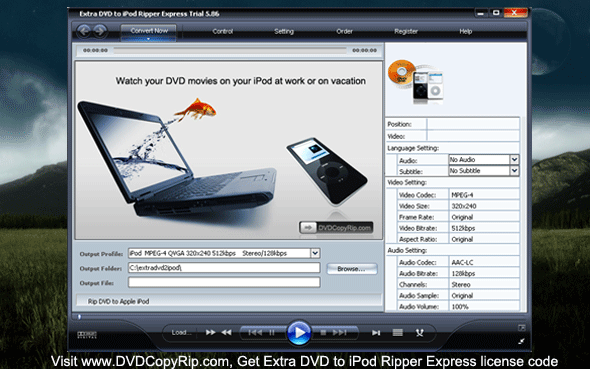 Download http://www.findsoft.net/Screenshots/Extra-DVD-to-iPod-Ripper-Express-18401.gif