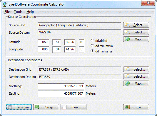 Download http://www.findsoft.net/Screenshots/Eye4Software-Coordinate-Calculator-25614.gif
