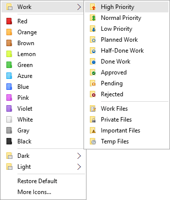 Download http://www.findsoft.net/Screenshots/Folder-Marker-Home-Changes-Folder-Colors-68728.gif