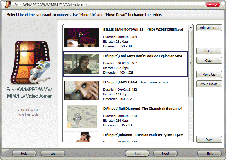 Download http://www.findsoft.net/Screenshots/Free-AVI-MPEG-WMV-MP4-FLV-Video-Joiner-33421.gif