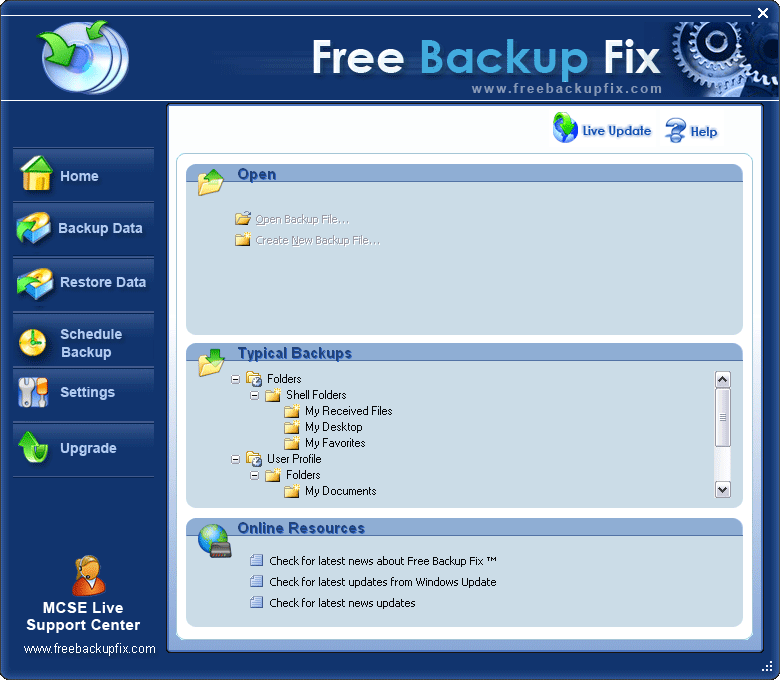 Download http://www.findsoft.net/Screenshots/Free-Backup-Fix-5122.gif