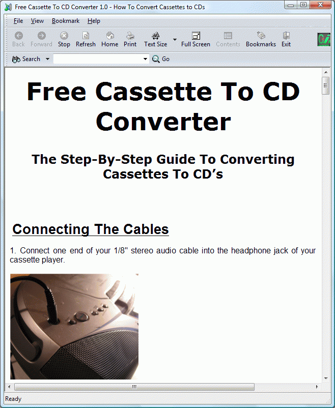Download http://www.findsoft.net/Screenshots/Free-Cassette-To-CD-Converter-15286.gif