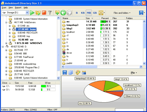 Download http://www.findsoft.net/Screenshots/Free-Disk-Space-Usage-58212.gif