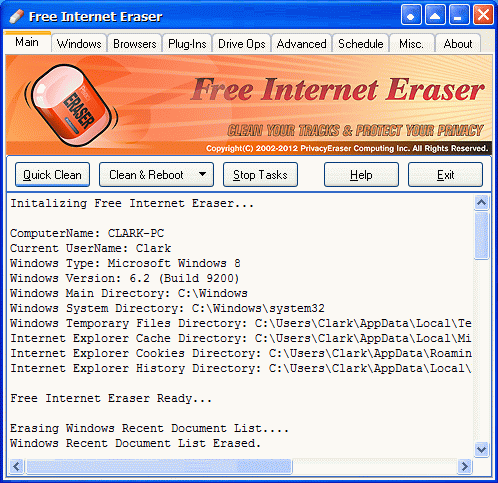 Download http://www.findsoft.net/Screenshots/Free-Internet-Eraser-5148.gif