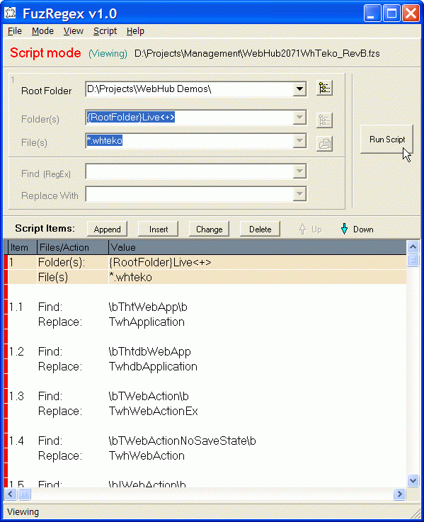 Download http://www.findsoft.net/Screenshots/FuzRegex-54392.gif