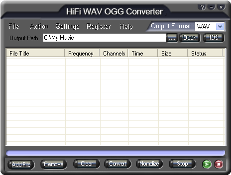 Download http://www.findsoft.net/Screenshots/HiFi-WAV-OGG-Converter-72188.gif
