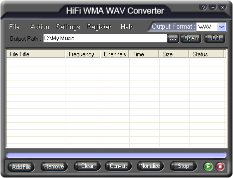 Download http://www.findsoft.net/Screenshots/HiFi-WMA-WAV-Converter-72155.gif