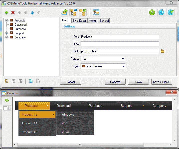Download http://www.findsoft.net/Screenshots/Horizontal-Menu-Advancer-for-Dreamweaver-29680.gif