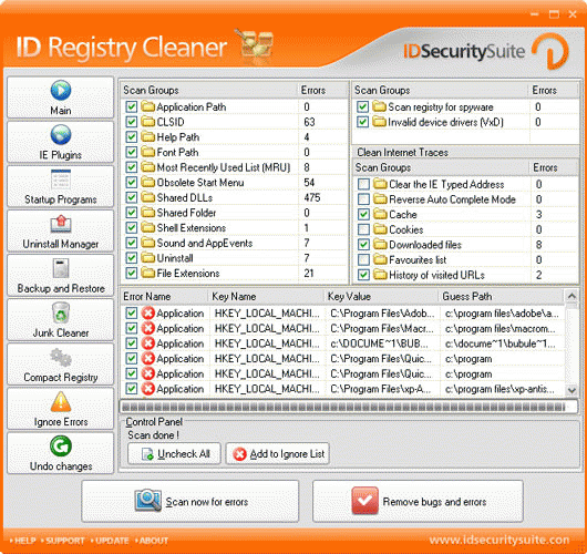 Download http://www.findsoft.net/Screenshots/ID-Registry-Cleaner-64767.gif