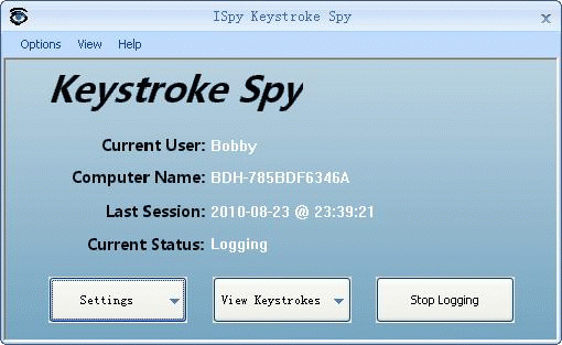 Download http://www.findsoft.net/Screenshots/ISpy-KeystrokeSpy-72901.gif