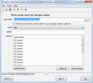 Download http://www.findsoft.net/Screenshots/Import-Table-from-Excel-for-SQL-Server-28577.gif