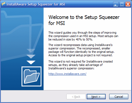Download http://www.findsoft.net/Screenshots/InstallAware-Setup-Squeezer-for-MSI-6006.gif