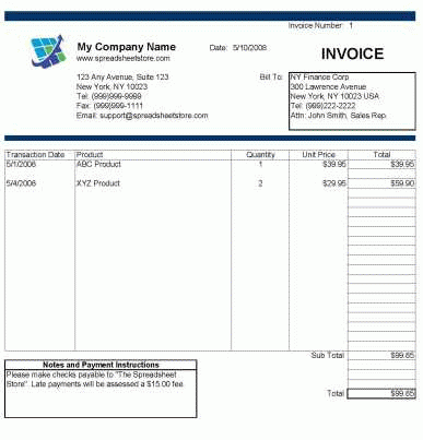 Download http://www.findsoft.net/Screenshots/Invoice-Creator-for-Excel-17158.gif
