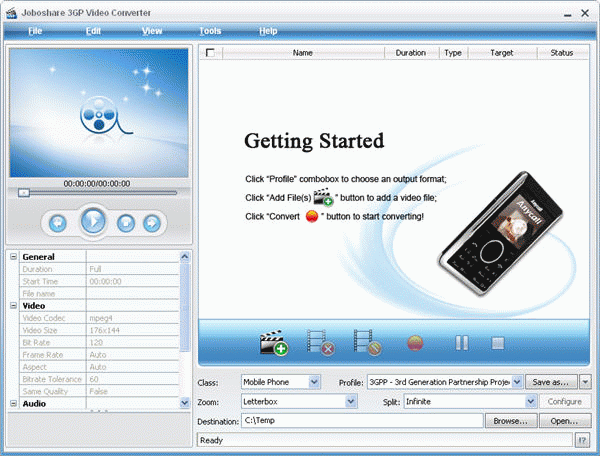 Download http://www.findsoft.net/Screenshots/Joboshare-3GP-Video-Converter-65079.gif
