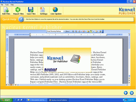 Download http://www.findsoft.net/Screenshots/Kernel-Publisher-Recovery-Software-6367.gif