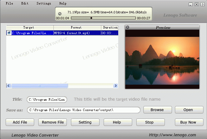 Download http://www.findsoft.net/Screenshots/Lenogo-Video-Converter-20286.gif