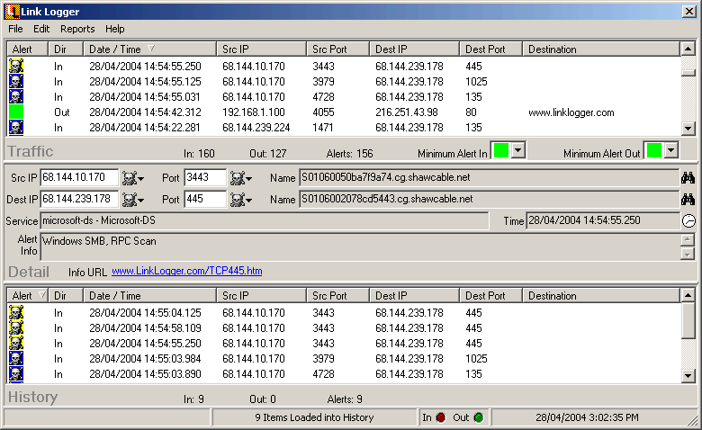 Download http://www.findsoft.net/Screenshots/Link-Logger-Linksys-nonProtocol-15252.gif