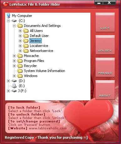 Download http://www.findsoft.net/Screenshots/Loveholic-File-and-Folder-Hider-53411.gif