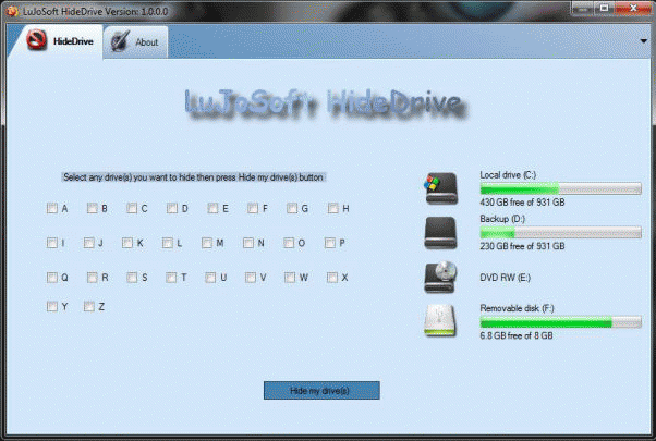 Download http://www.findsoft.net/Screenshots/LuJoSoft-HideMyDrive-74978.gif