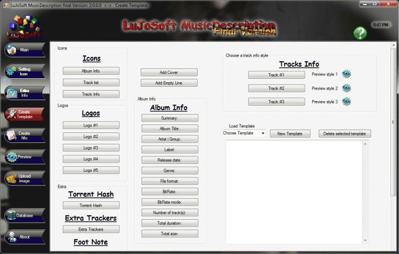 Download http://www.findsoft.net/Screenshots/LuJoSoft-Music-Description-Maker-75717.gif