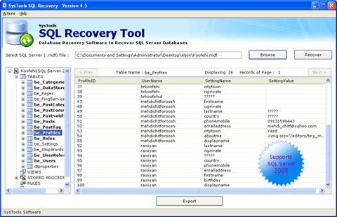 Download http://www.findsoft.net/Screenshots/MDF-Database-Repair-30464.gif