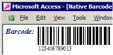 Download http://www.findsoft.net/Screenshots/MS-Access-Barcode-Integration-Kit-24559.gif