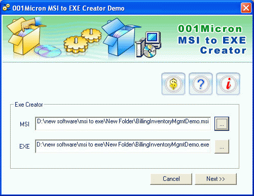 Download http://www.findsoft.net/Screenshots/MSI-Setup-To-EXE-Converter-14208.gif