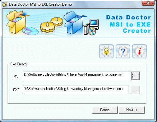 Download http://www.findsoft.net/Screenshots/MSI-to-EXE-Conversion-Software-14623.gif