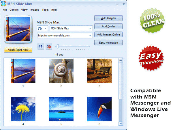Download http://www.findsoft.net/Screenshots/MSN-Slide-Max-25199.gif