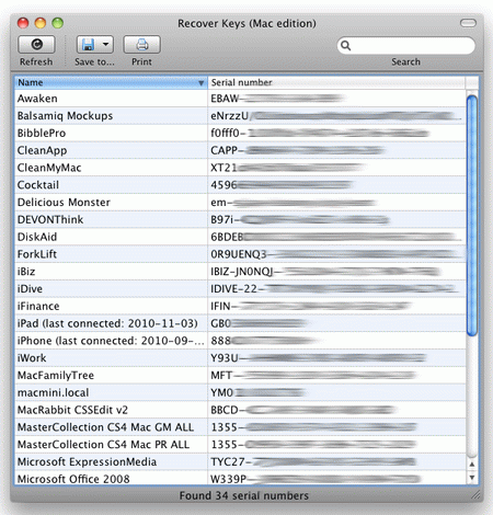 mac product key