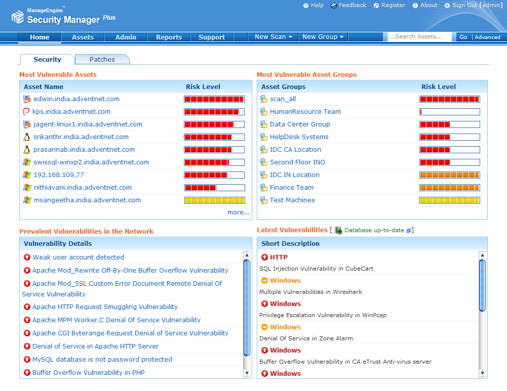 Download http://www.findsoft.net/Screenshots/ManageEngine-Security-Manager-Plus-24960.gif