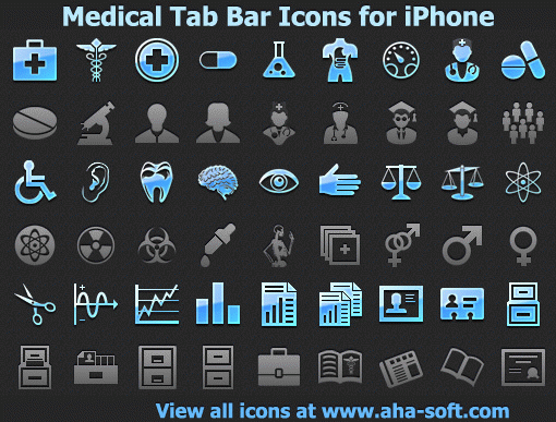 Download http://www.findsoft.net/Screenshots/Medical-Tab-Bar-Icons-for-iPhone-76594.gif