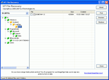 Download http://www.findsoft.net/Screenshots/NT-File-Recovery-for-U3-Flash-drives-54960.gif