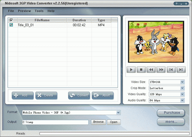 Download http://www.findsoft.net/Screenshots/Nidesoft-3GP-Video-Converter-20535.gif