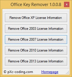 Download http://www.findsoft.net/Screenshots/Office-Key-Remover-84910.gif