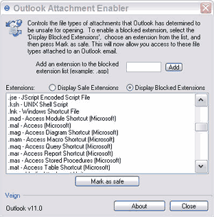 Download http://www.findsoft.net/Screenshots/Outlook-Attachment-Enabler-7729.gif