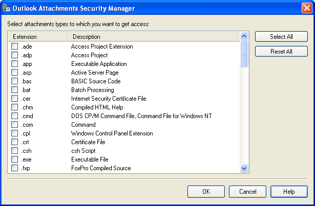 Download http://www.findsoft.net/Screenshots/Outlook-Attachments-Security-Manager-60944.gif