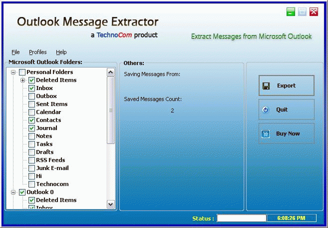Download http://www.findsoft.net/Screenshots/Outlook-Message-Extractor-30872.gif