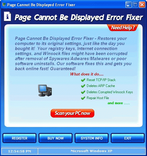 Download http://www.findsoft.net/Screenshots/Page-Cannot-Be-Displayed-Error-Fixer-26516.gif