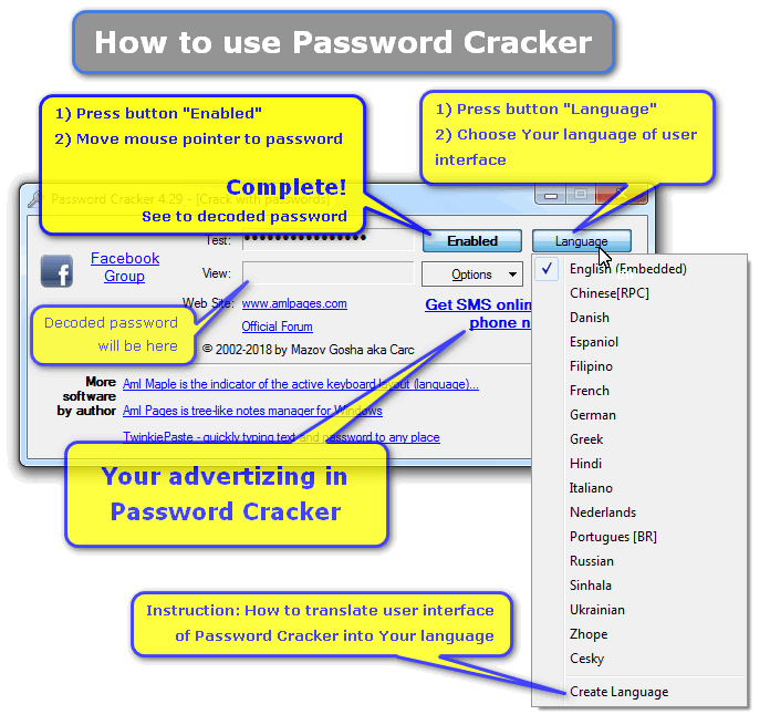 Download http://www.findsoft.net/Screenshots/Password-Cracker-7698.gif