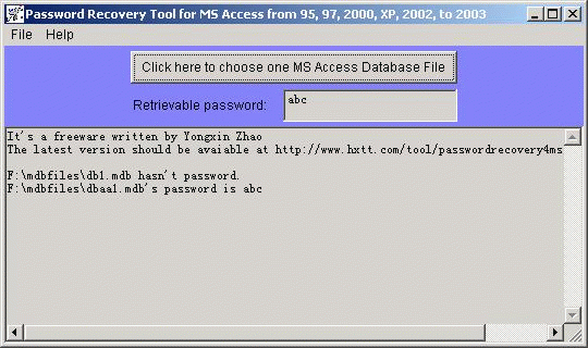 Download http://www.findsoft.net/Screenshots/Password-Recovery-for-MS-Access-11362.gif
