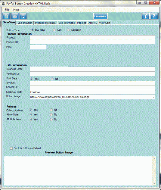 Download http://www.findsoft.net/Screenshots/PayPal-Button-Creator-2012-Professional-XHTML-85839.gif
