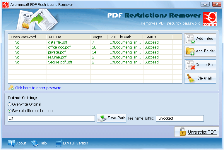 Download http://www.findsoft.net/Screenshots/Pdf-Restrictions-Removal-Software-81030.gif