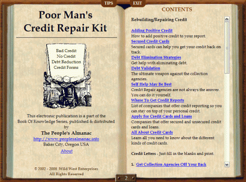 Download http://www.findsoft.net/Screenshots/Poor-Mans-Credit-Repair-23553.gif