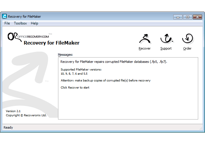 Download http://www.findsoft.net/Screenshots/Recovery-for-FileMaker-4866.gif