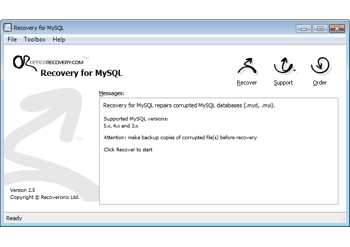 Download http://www.findsoft.net/Screenshots/Recovery-for-MySQL-7396.gif