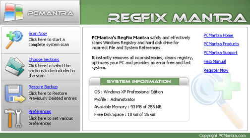 Download http://www.findsoft.net/Screenshots/RegistryFix-Mantra-13085.gif