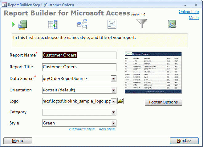 Download http://www.findsoft.net/Screenshots/Report-Builder-for-Access-69051.gif