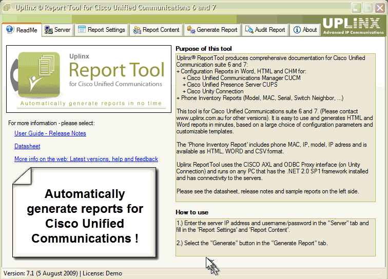 Download http://www.findsoft.net/Screenshots/Report-Tool-for-Cisco-Callmanager-CUCM-2552.gif