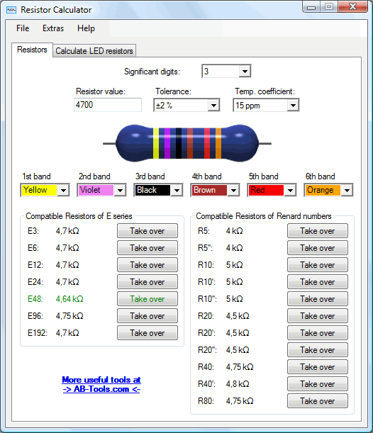 Download http://www.findsoft.net/Screenshots/Resistor-Calculator-29435.gif